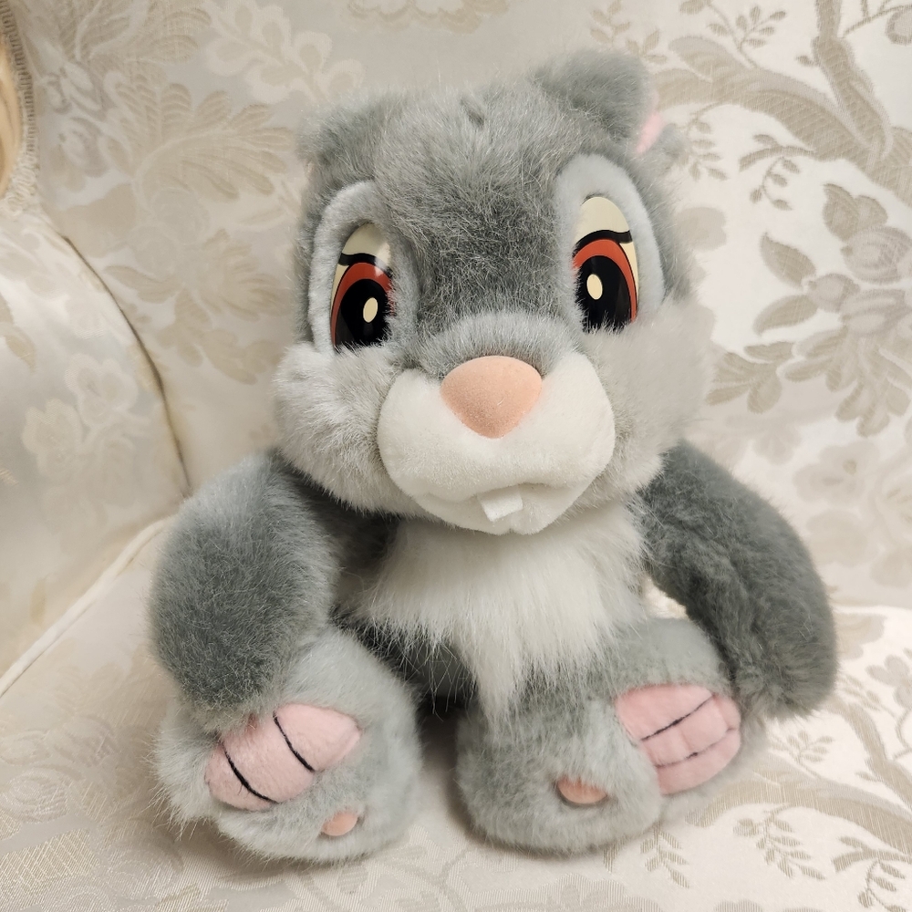 Vintage Walt Disney World Thumper Plush 11” Bunny Rabbit Stuffed Animal